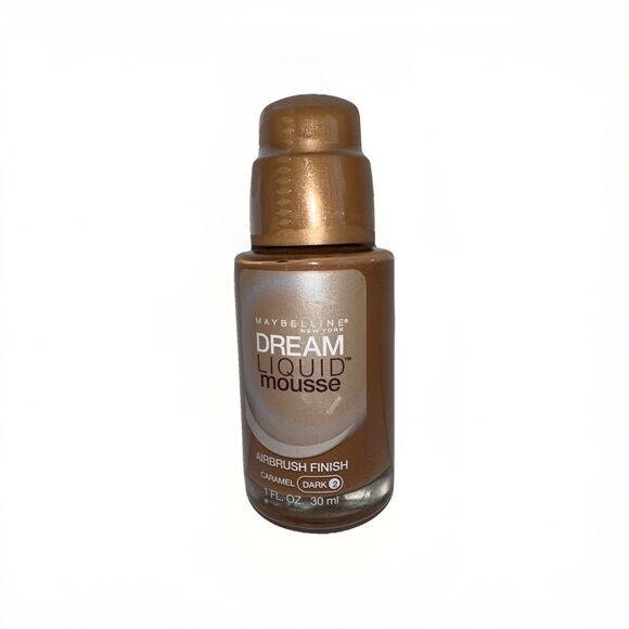 Maybelline Dream Liquid Mousse Foundation Caramel Dark 2 Airbrush Finish NIB - Picture 1 of 6